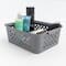 Iris® Gray Medium Organizer Storage Basket, 4 Pack